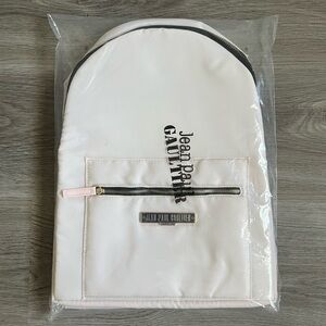 JPG Jean Paul Gaultier perfume blush pink Backpack